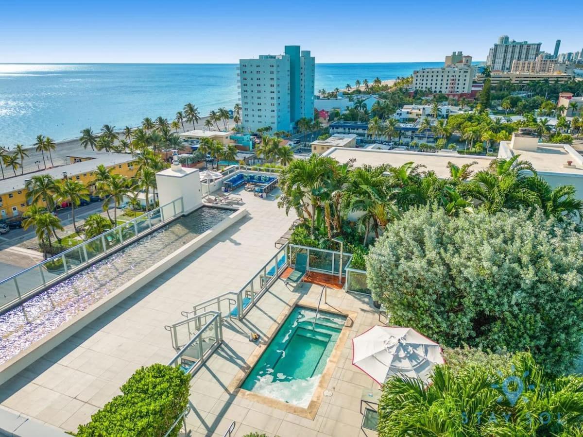 Near Beach - Rooftop Pool - Hot Tub - Broad-Walk Hollywood Luaran gambar