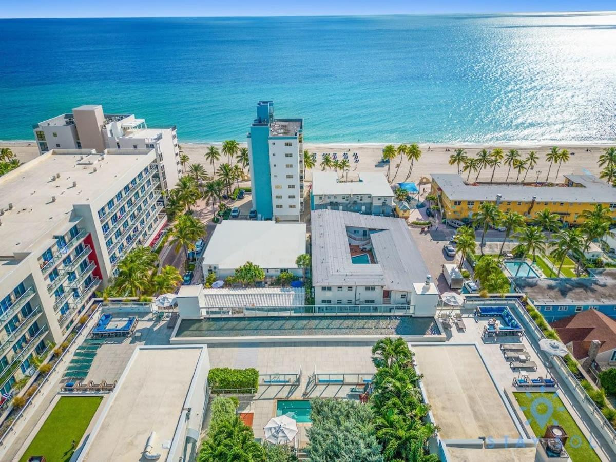 Near Beach - Rooftop Pool - Hot Tub - Broad-Walk Hollywood Luaran gambar