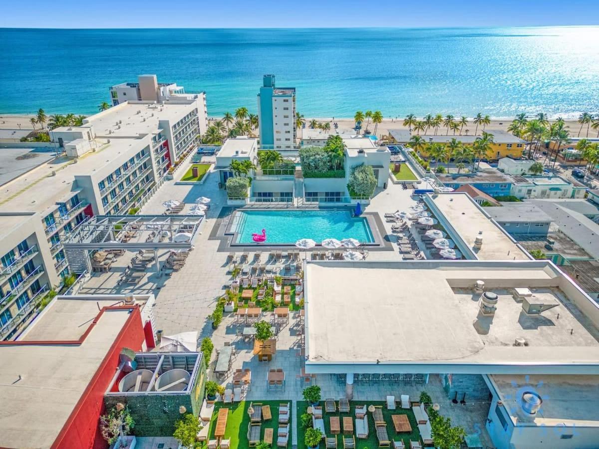 Near Beach - Rooftop Pool - Hot Tub - Broad-Walk Hollywood Luaran gambar