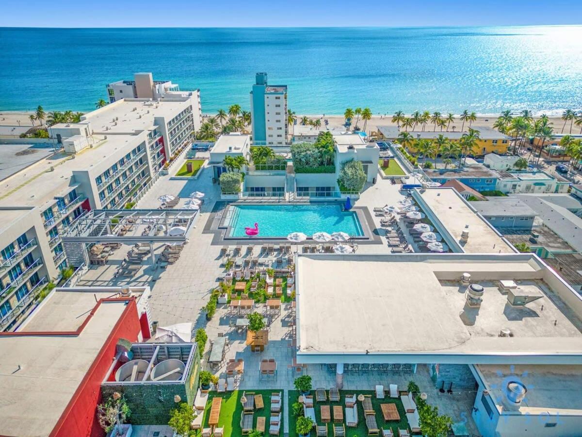 Near Beach - Rooftop Pool - Hot Tub - Broad-Walk Hollywood Luaran gambar
