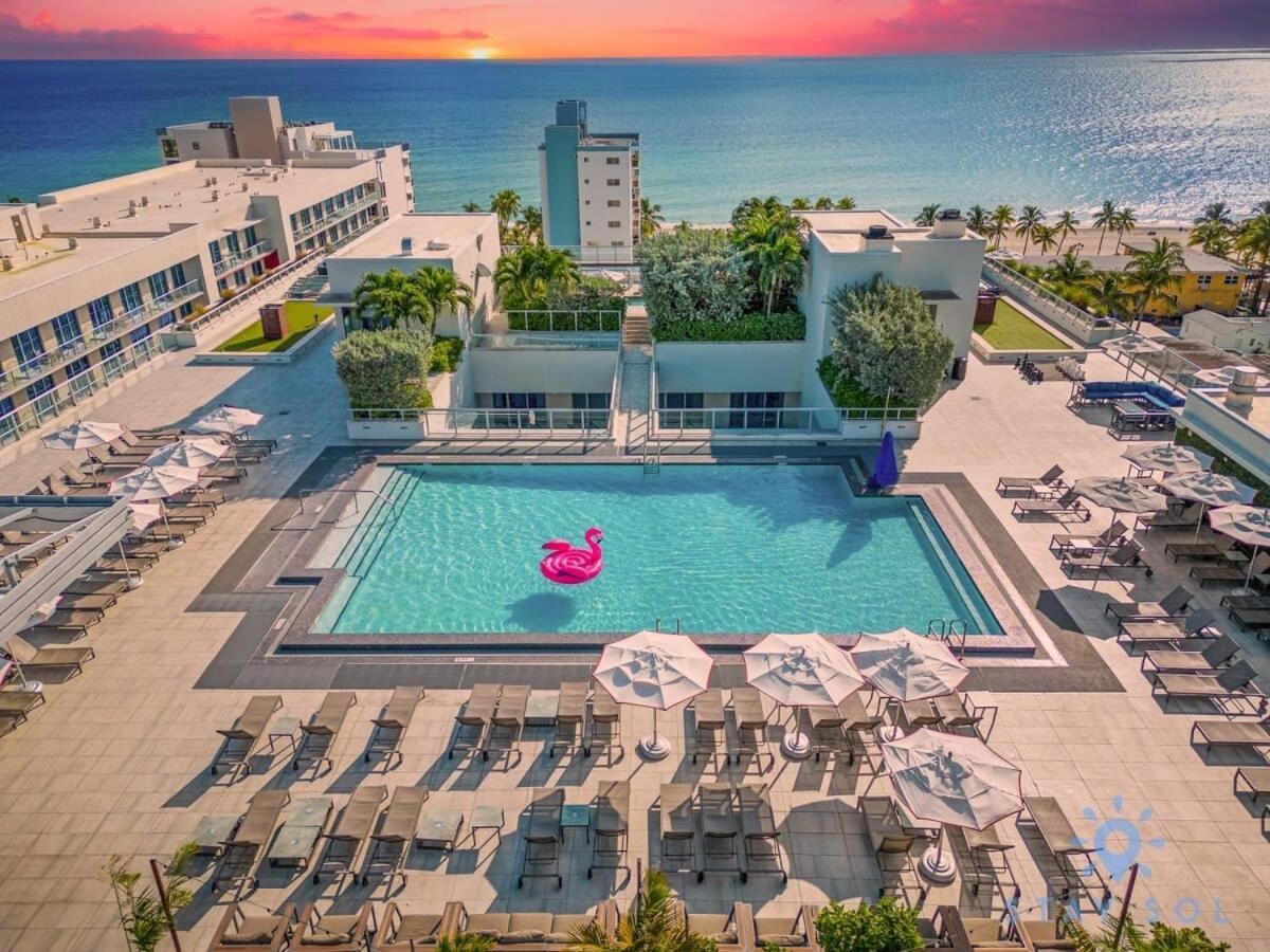 Near Beach - Rooftop Pool - Hot Tub - Broad-Walk Hollywood Luaran gambar